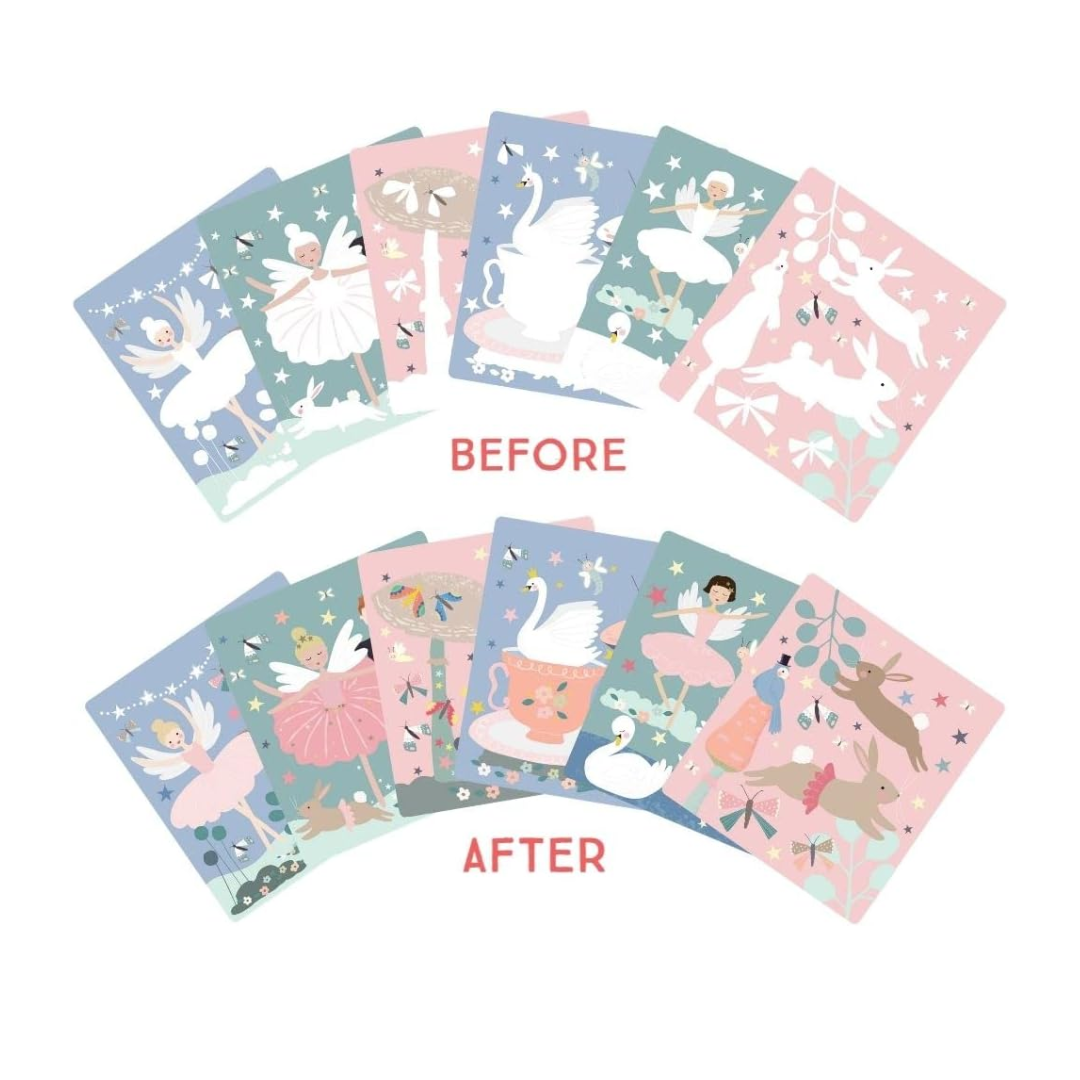 libro magico da colorare acqua per bambini di età