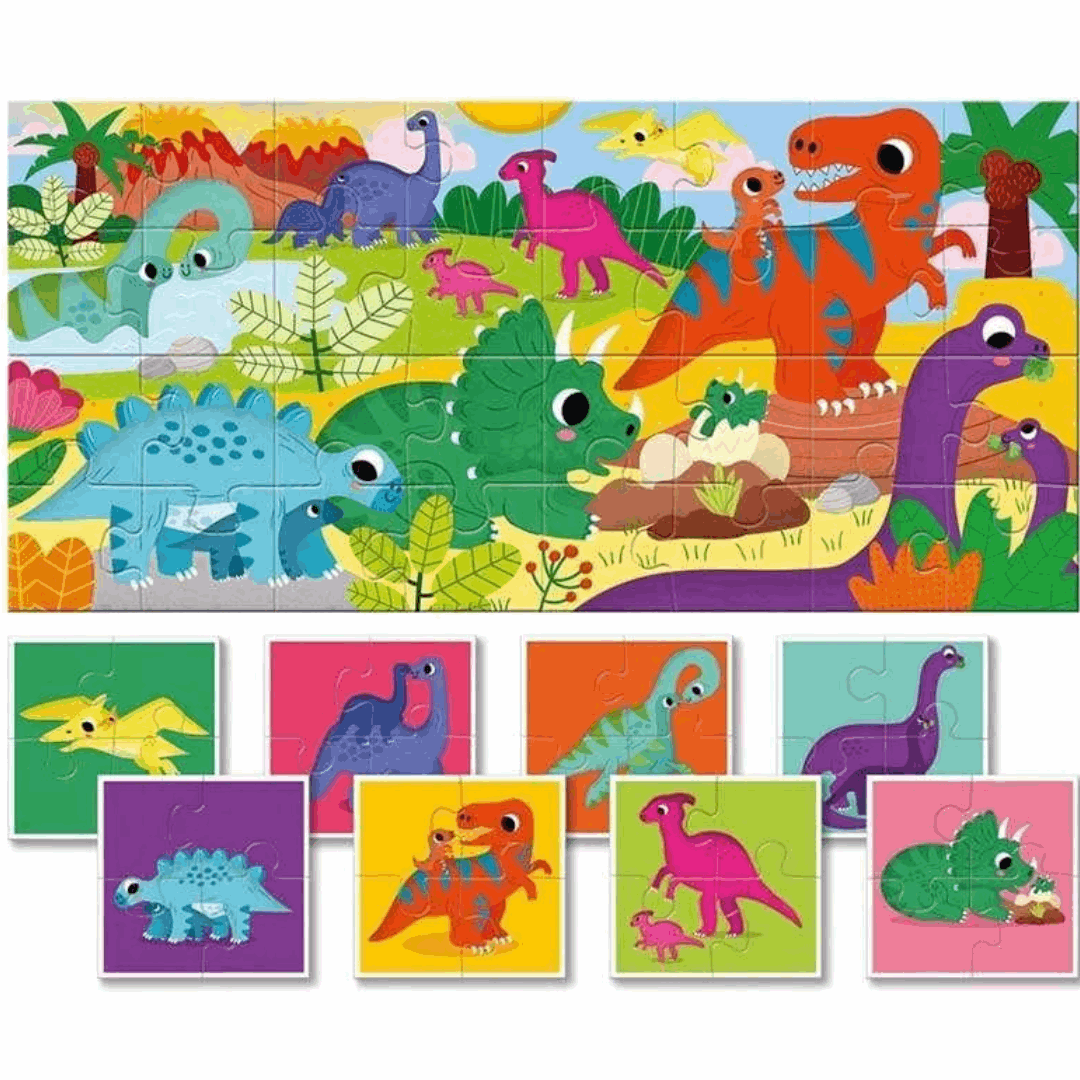 puzzle dinosauri