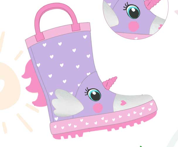 Stivali in gomma bambino