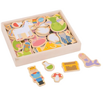 Bigjigs Magneti in legno