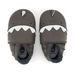 Bobux Soft Sole | Buffo Squaletto Grigio | Fin Charcoal