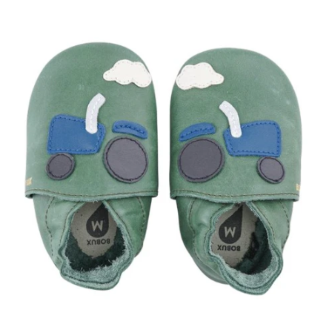 Bobux Soft Sole | Trattore Verde - Limited Edition