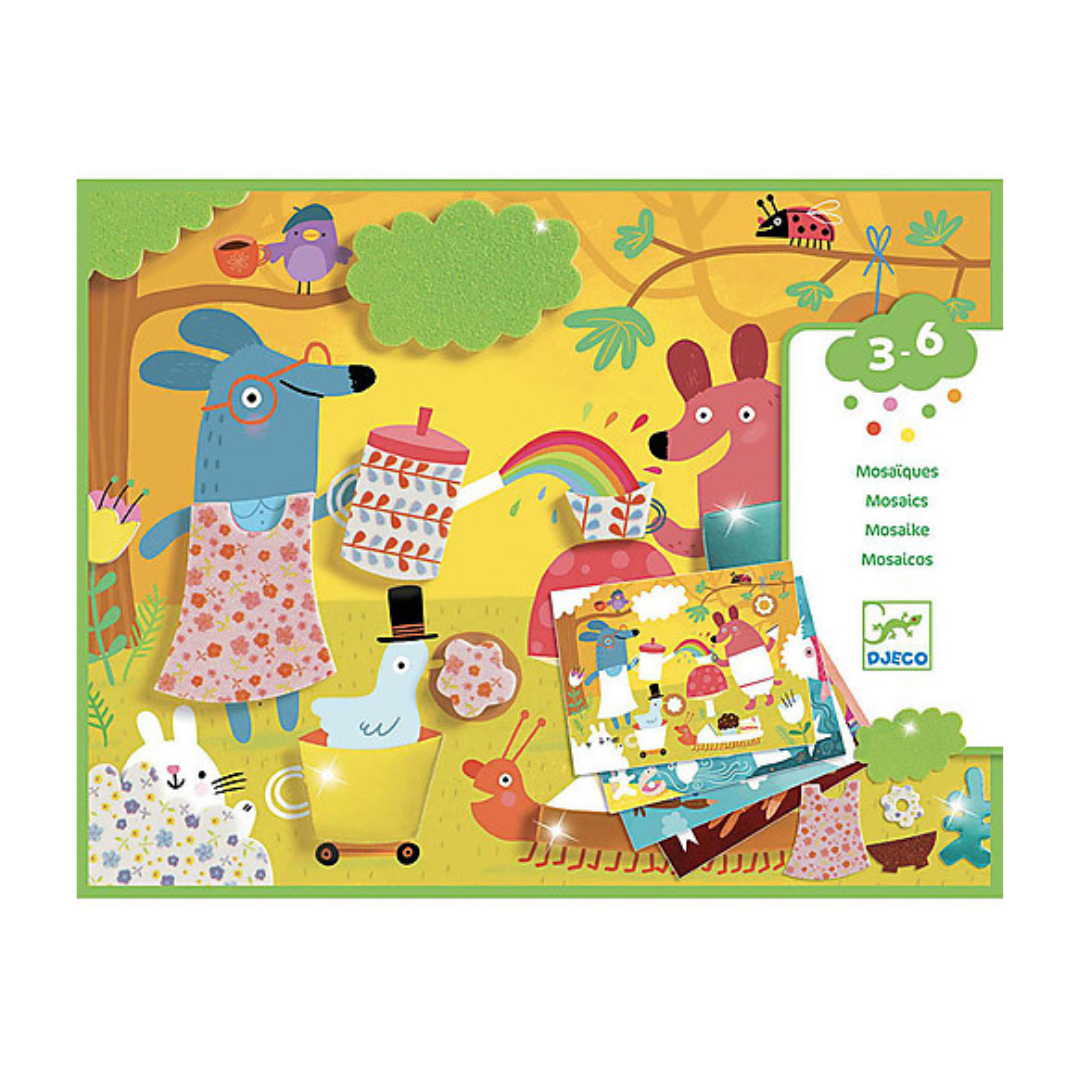 Collage per Bambini - Kit artistici con Fogli Adesivi – Le Coccole