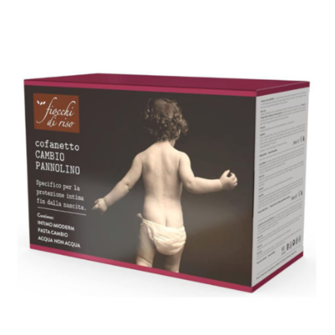 set cofanetto cambio pannolino