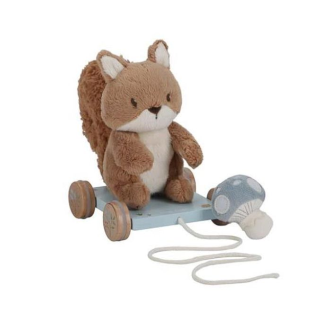 Giocattolo primi passi scoiattolo trainabile collezione Forest Friends