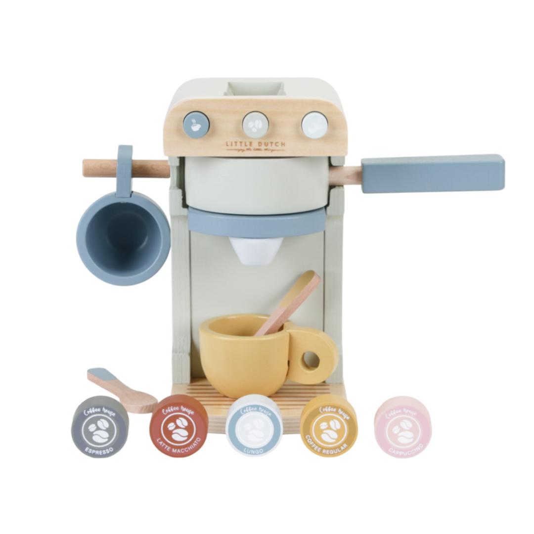 Macchina da Caffè in Legno per Bambini