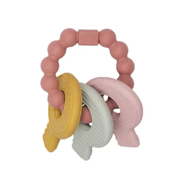 Set 3 Massaggiagengive Per Neonati In Silicone – Anelli Da Masticare Facili Da Afferrare, Regalo Nascita 0+ Mesi (Azzurro, Rosa, Verde) - 5
