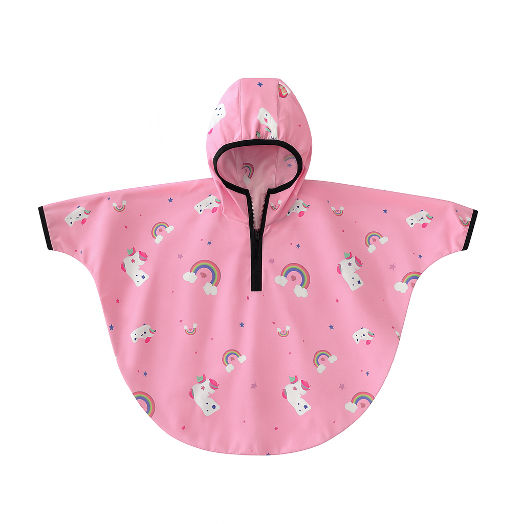 mrtiggle mantella impermeabile unicorno