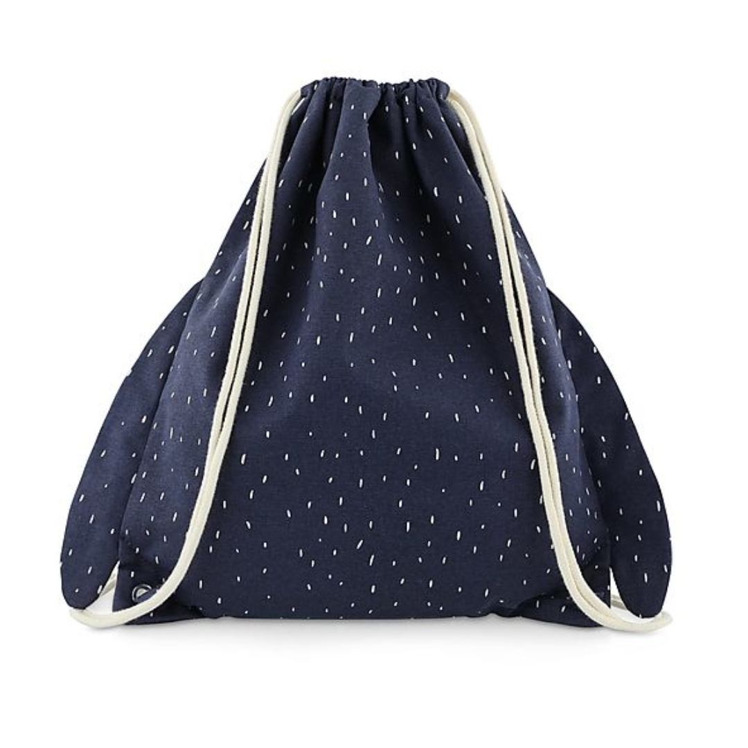 Trixie Sacca Zaino Mr. Penguin retro - zainetto bimbi asilo, materiali resistenti, idrorepellente.