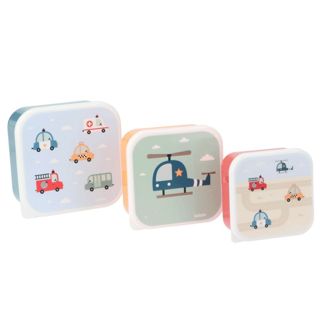 3 Scatoline Snack Tutete City Cars