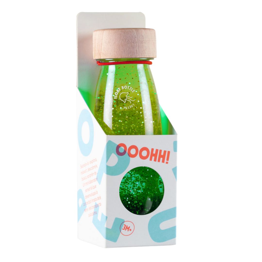 Bottiglia Sensoriale  Barattolo della Calma - Verde – Le Coccole