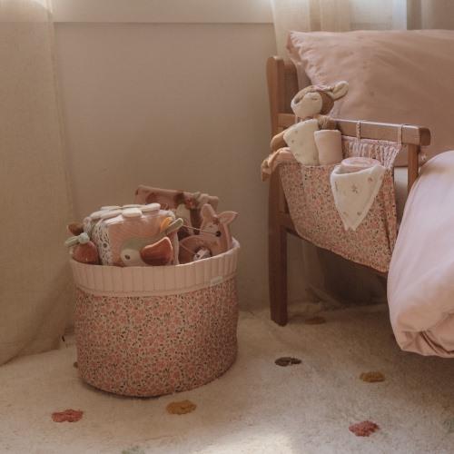 Cubo in stoffa Little Dutch Fairy Garden con texture diverse da toccare per il neonato