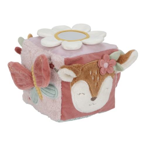 Lato del cubo multiattività Little Dutch Fairy Garden con specchietto a forma di fiore