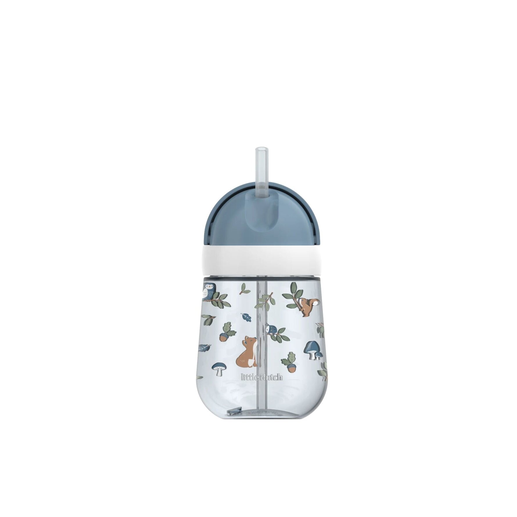 Bicchiere con cannuccia Mepal Mio 300 ml Little Dutch Forest Friends
