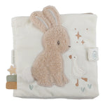 Little Dutch Libro Sensoriale Newborn Naturals beige per neonati