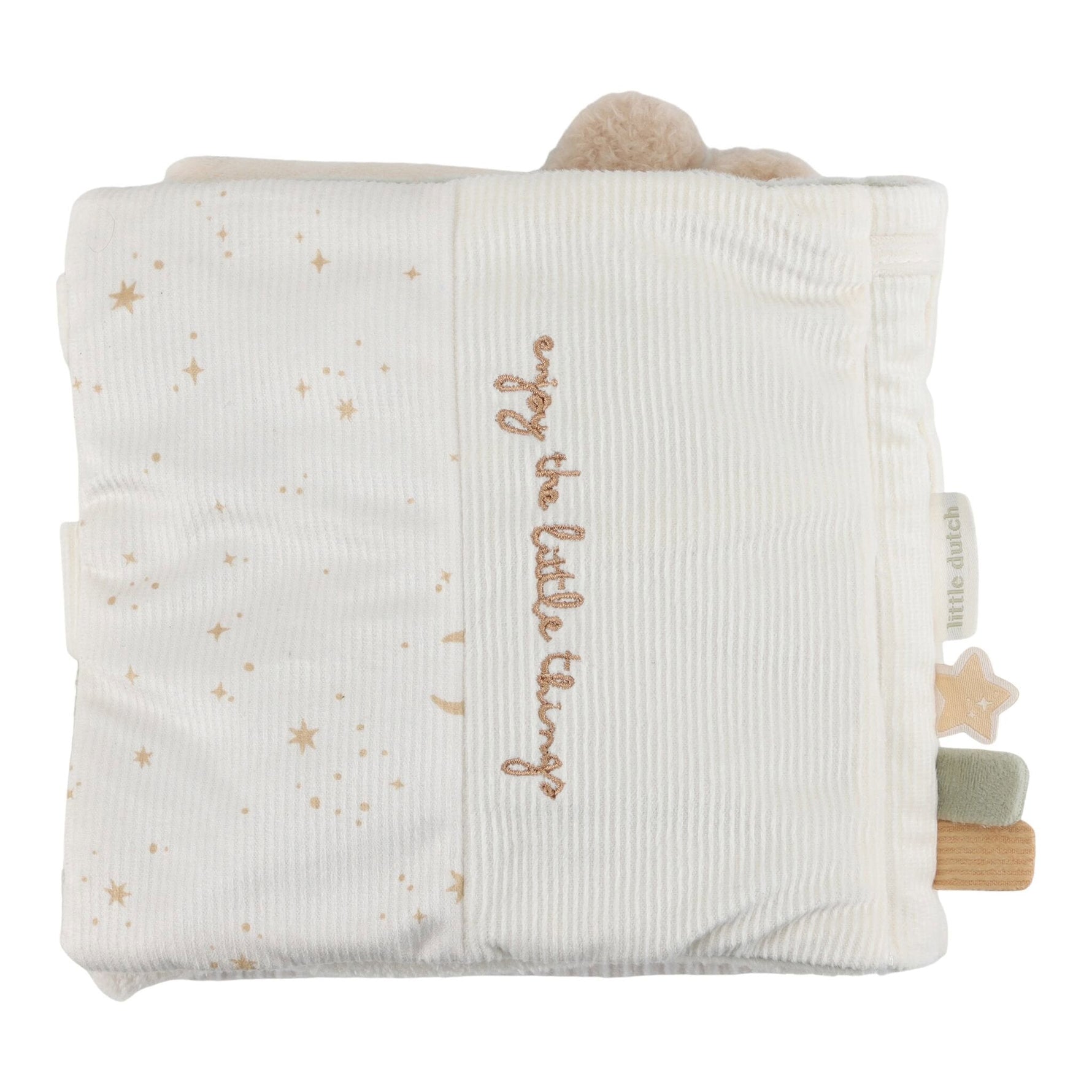 Libro sensoriale Little Dutch Newborn Naturals, vista d'insieme