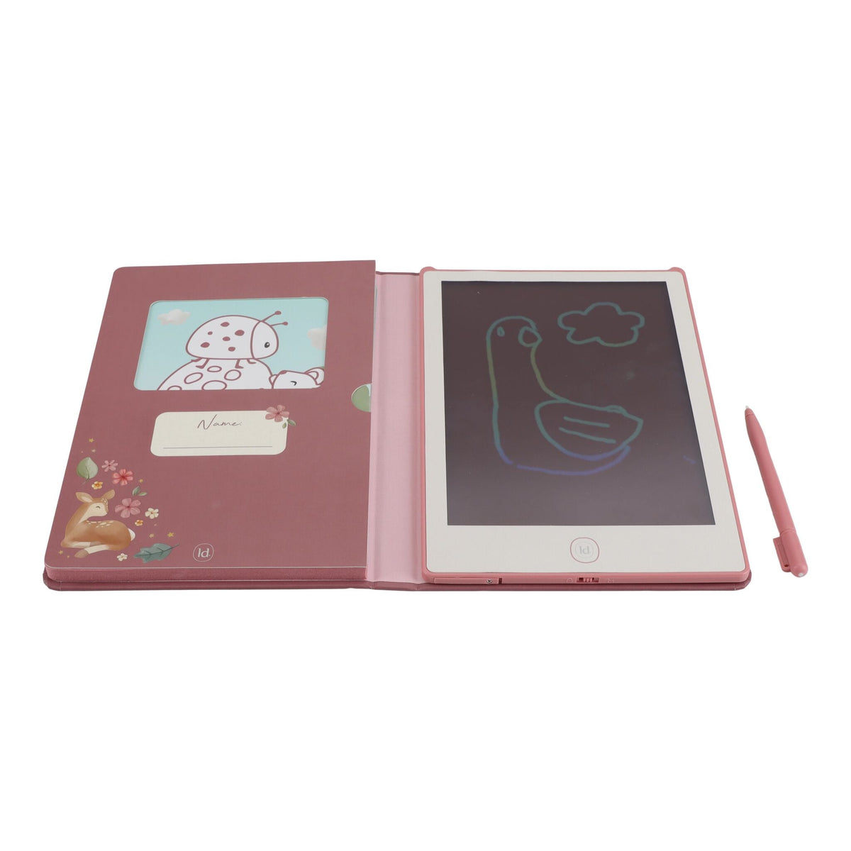 Little Dutch Tavoletta per Disegnare Rosa con penna
