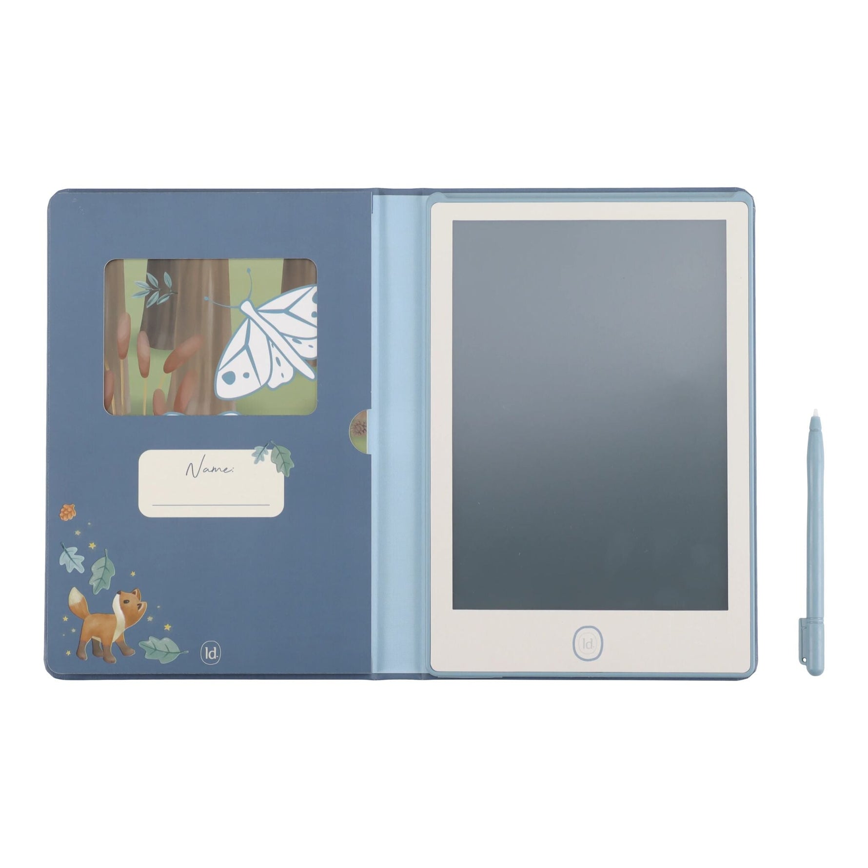 Dettaglio schermo tavoletta Little Dutch blu