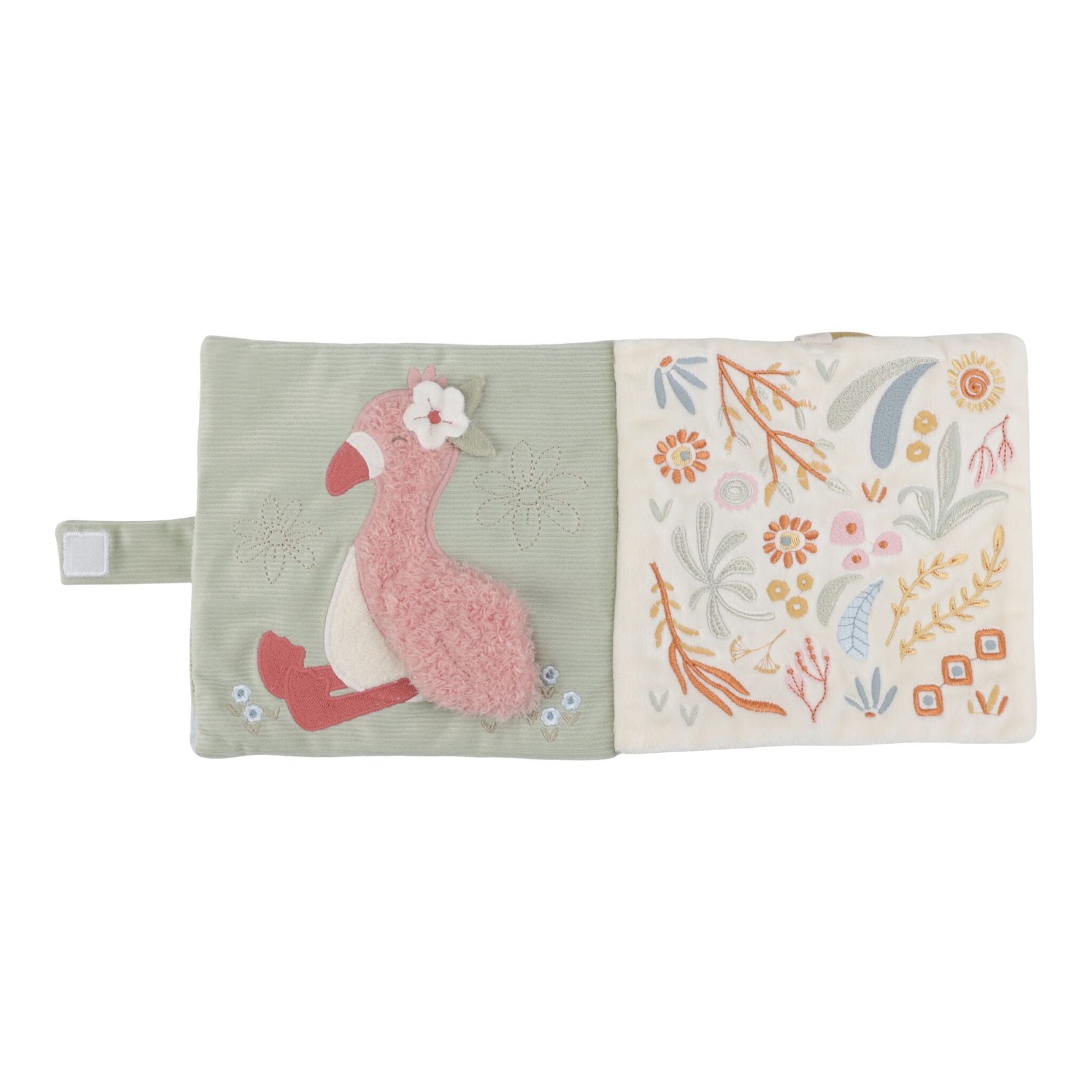 Libro morbido neonato Safari Little Dutch con texture diverse