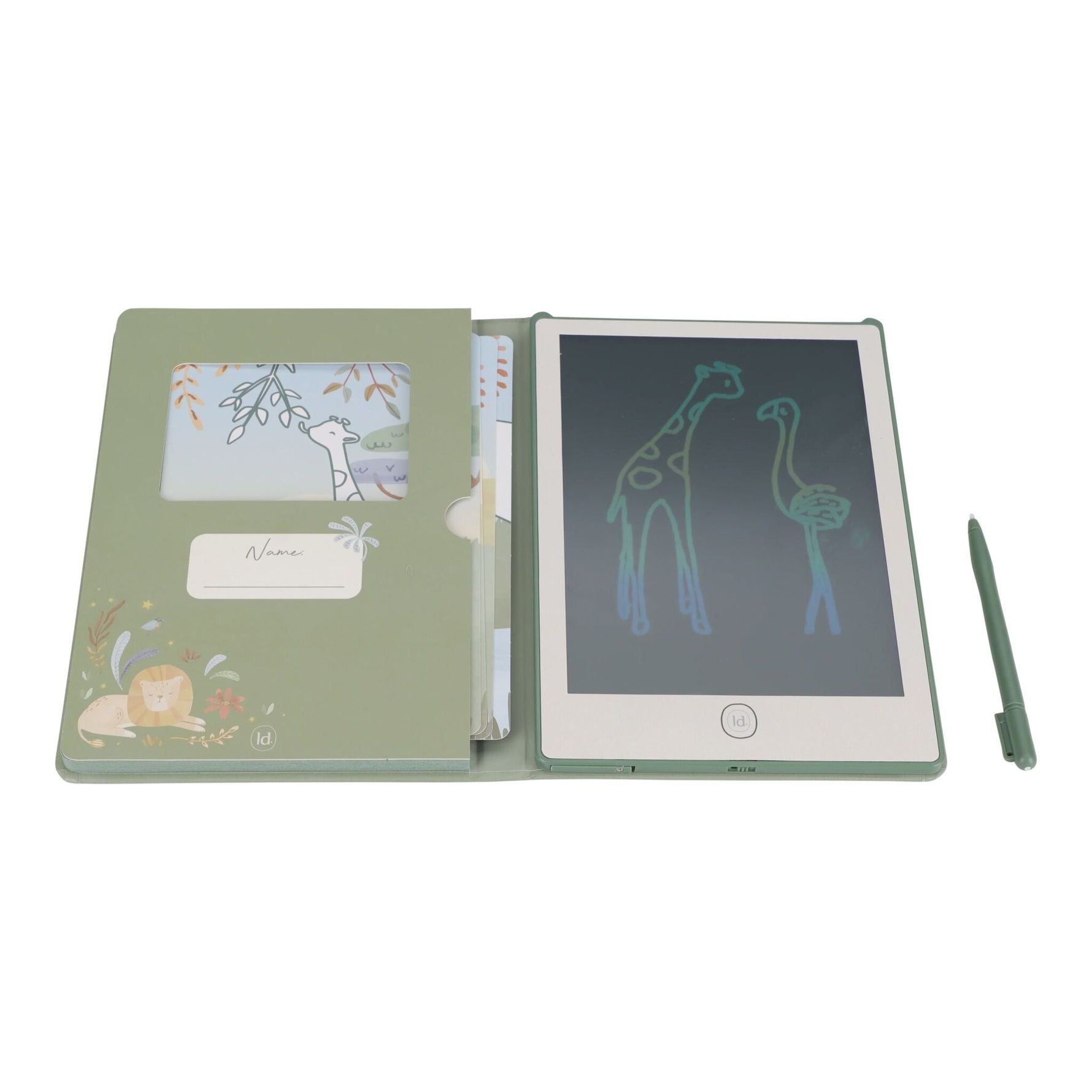 Tavoletta LCD Little Dutch verde, dai 4 anni