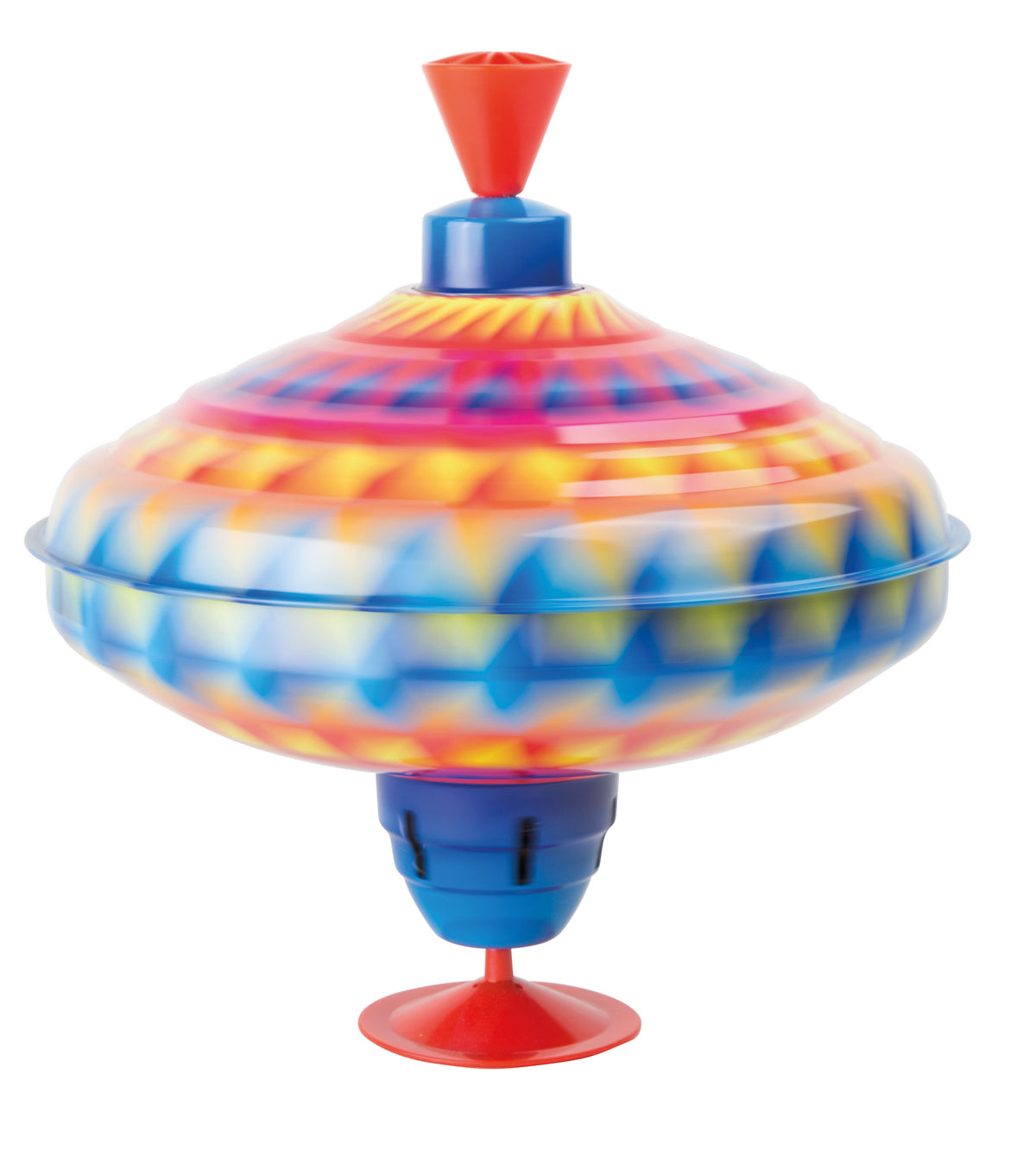 Trottola in latta Small Foot art. 10298, giochi di una volta in metallo