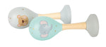 Sonagli musicali Pastello Small Foot, maracas in legno dalla nascita