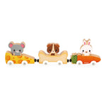 Animali Magnetici Janod, animali magnetici per bambini in legno da 18 mesi