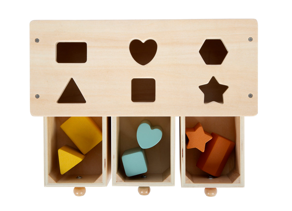 Gioco in legno da 1 anno: selezione di colori e forme Small Foot