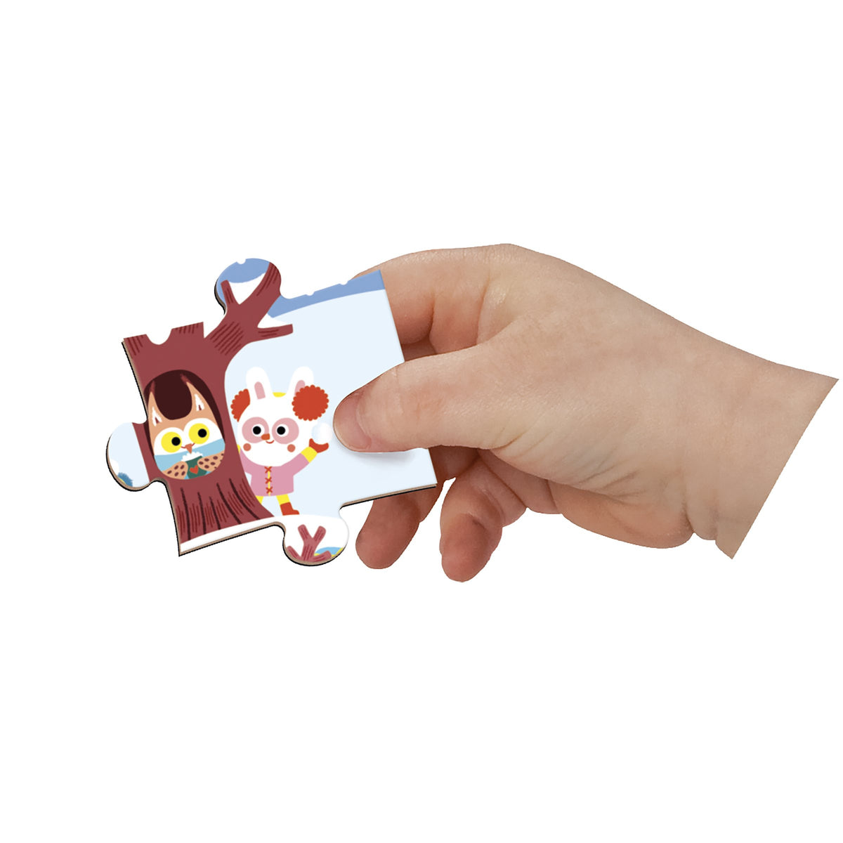 Magneti Puzzle 4 Stagioni Janod, gioco magnetico bambini da 4 a 7 anni