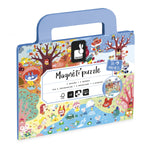 Magneti Puzzle 4 Stagioni Janod, puzzle magnetico per bambini dai 4 anni