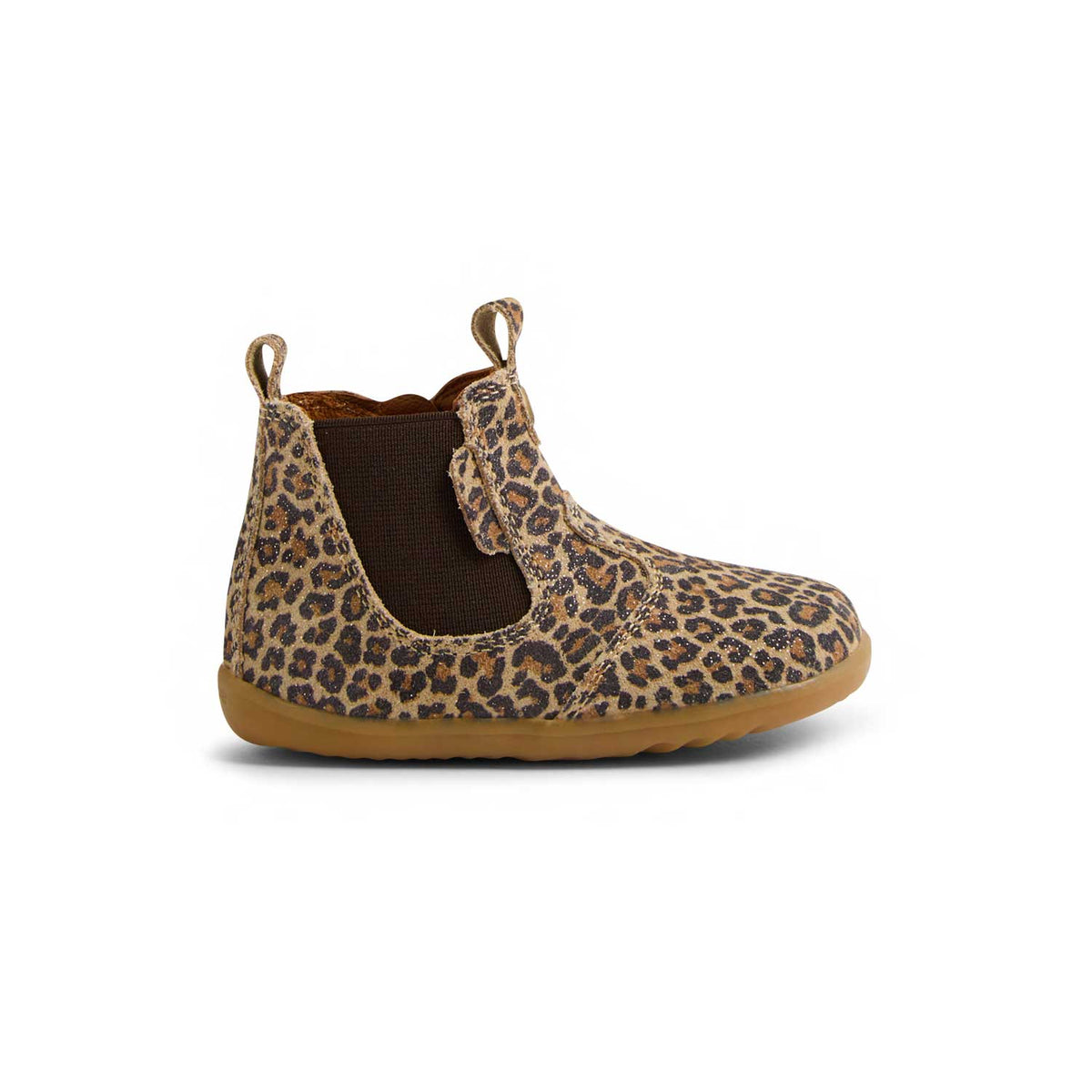 Bobux Step Up Jodhpur Leopard Shimmer stivaletto primi passi bambina animalier