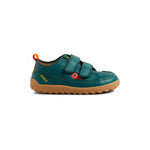 Bobux Alpha Dawn Rainforest scarpe primi passi barefoot bambino pelle verde