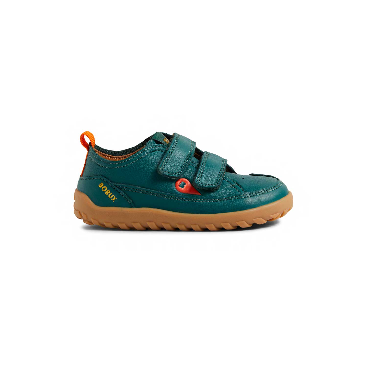 Bobux Alpha Dawn Rainforest scarpe primi passi barefoot bambino pelle verde