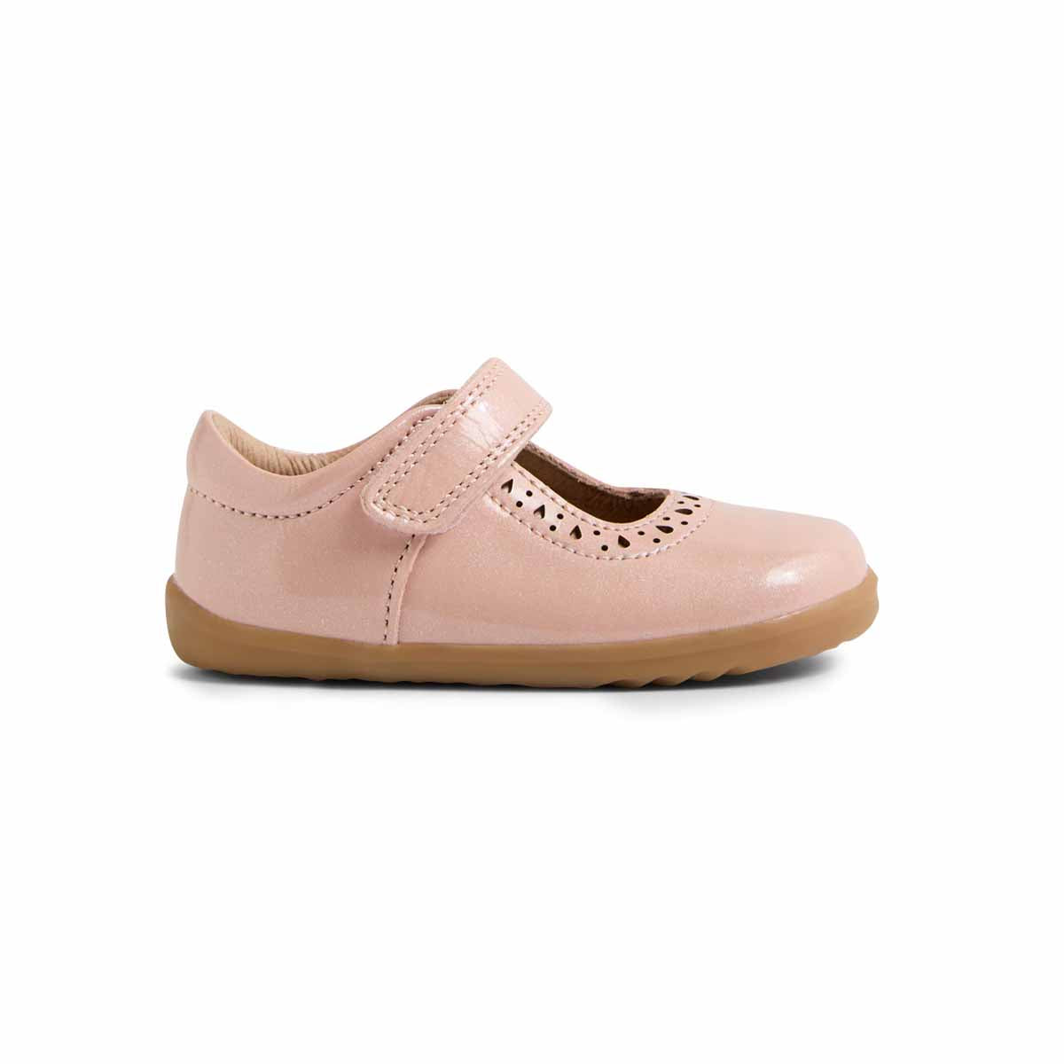 Bobux Step Up Lola Cameo Rose scarpe primi passi Mary Jane rosa