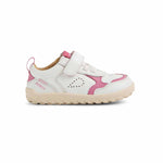 Bobux Alpha Neo scarpe barefoot bambino colore White-Cashmere Rose