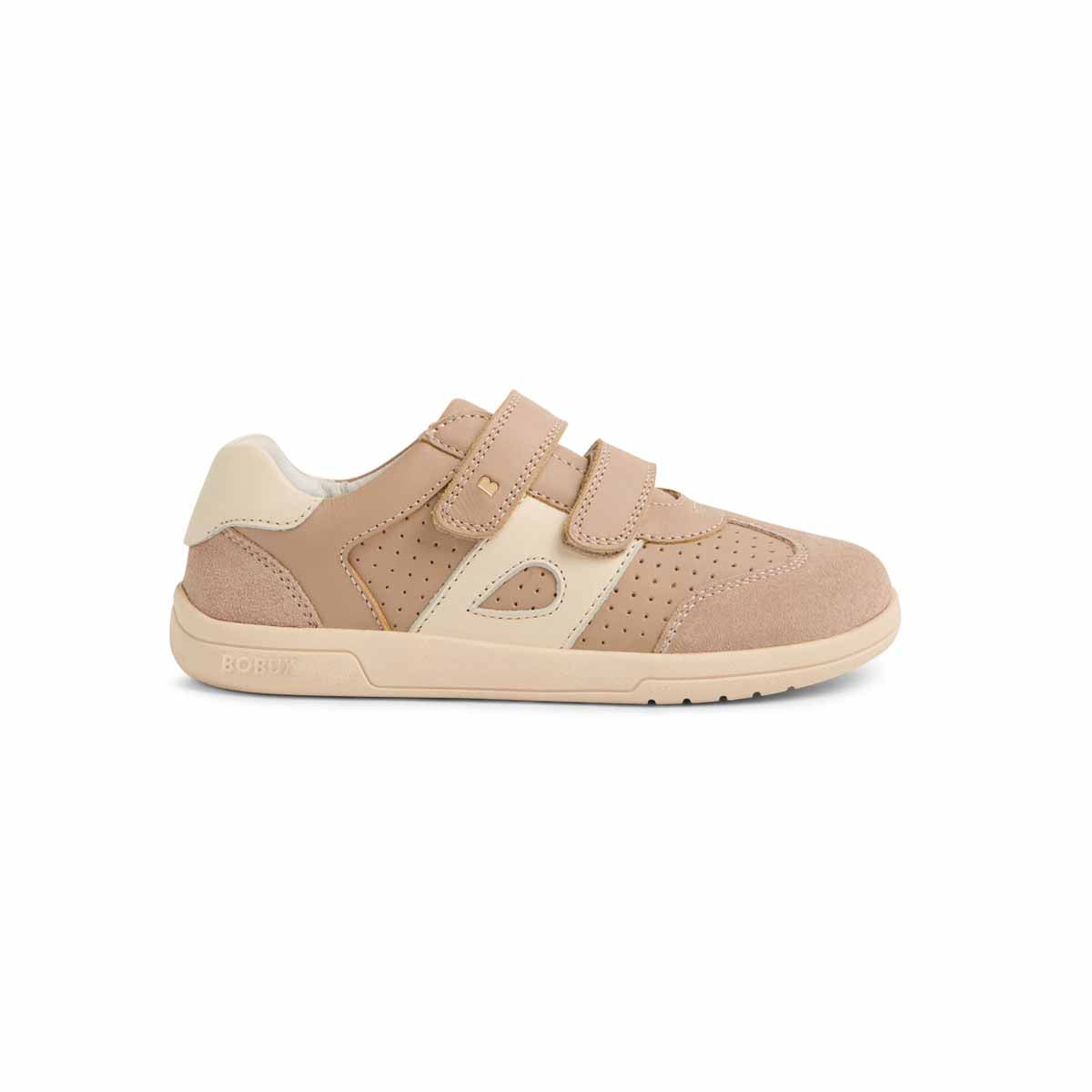 Bobux Kid+ Titan Warm Taupe scarpe bambino in pelle beige tortora