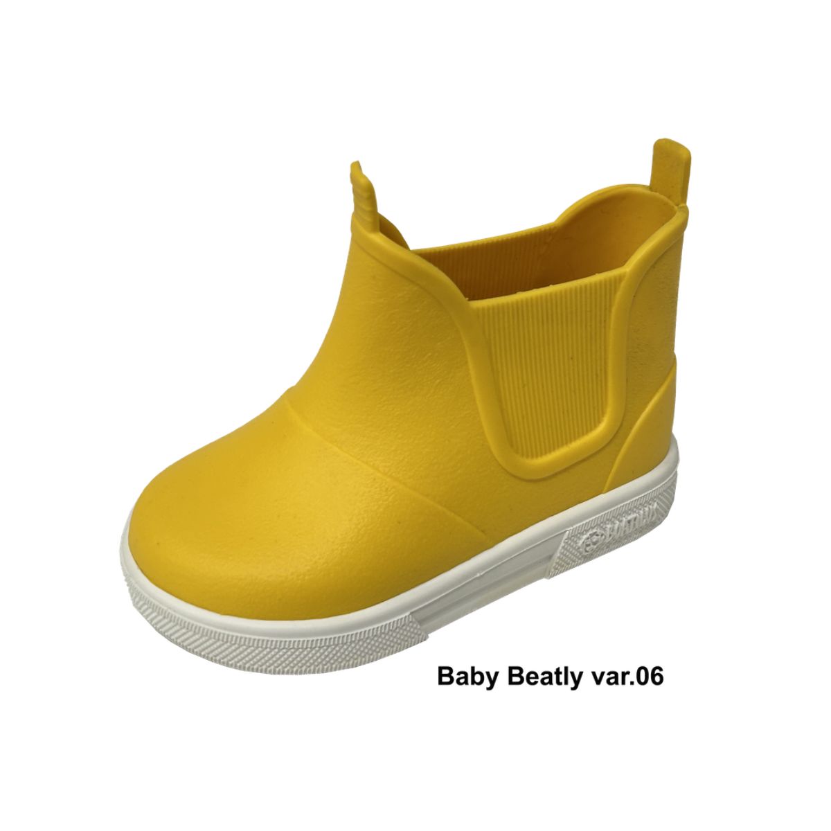 Boatilus Baby Beatly Giallo - stivaletti pioggia bambini colore giallo