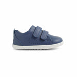 Bobux Step Up Grass Court Vintage Indigo scarpe primi passi bambino pelle blu