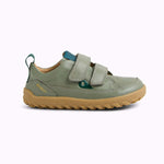 Bobux Alpha Dawn Vetiver, scarpe barefoot bambino in pelle