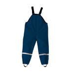 Mr Tiggle pantaloni pioggia impermeabili bambino blu, salopette con bretelle