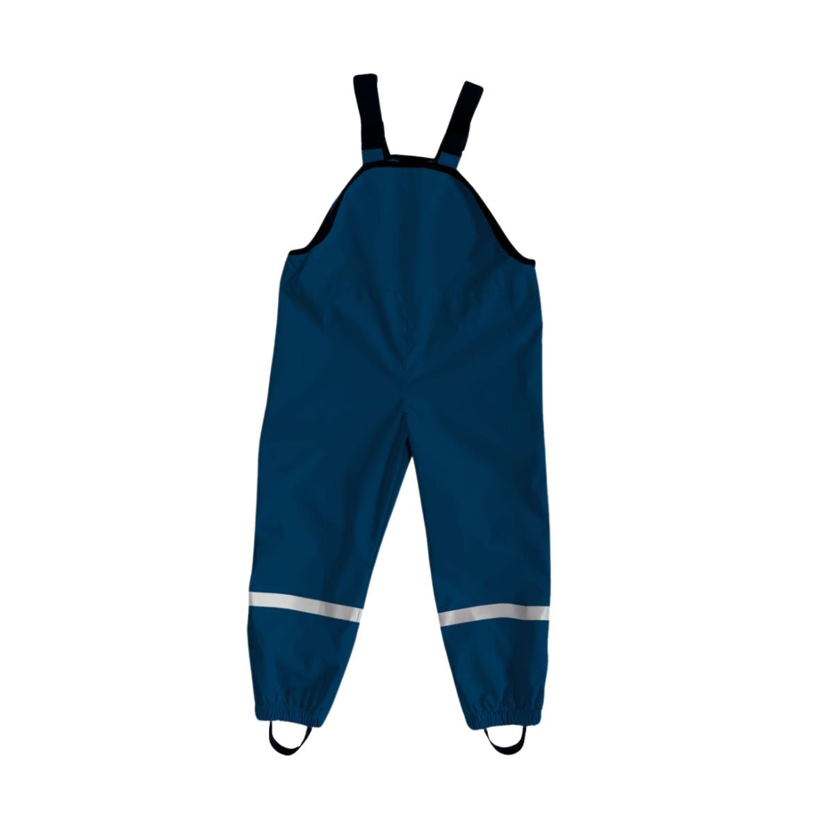 Mr Tiggle pantaloni pioggia impermeabili bambino blu, salopette con bretelle
