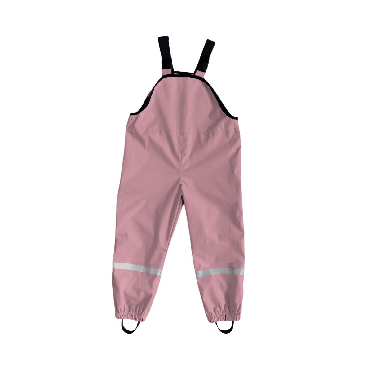 Mr Tiggle pantaloni pioggia impermeabili bambina rosa, salopette con bretelle