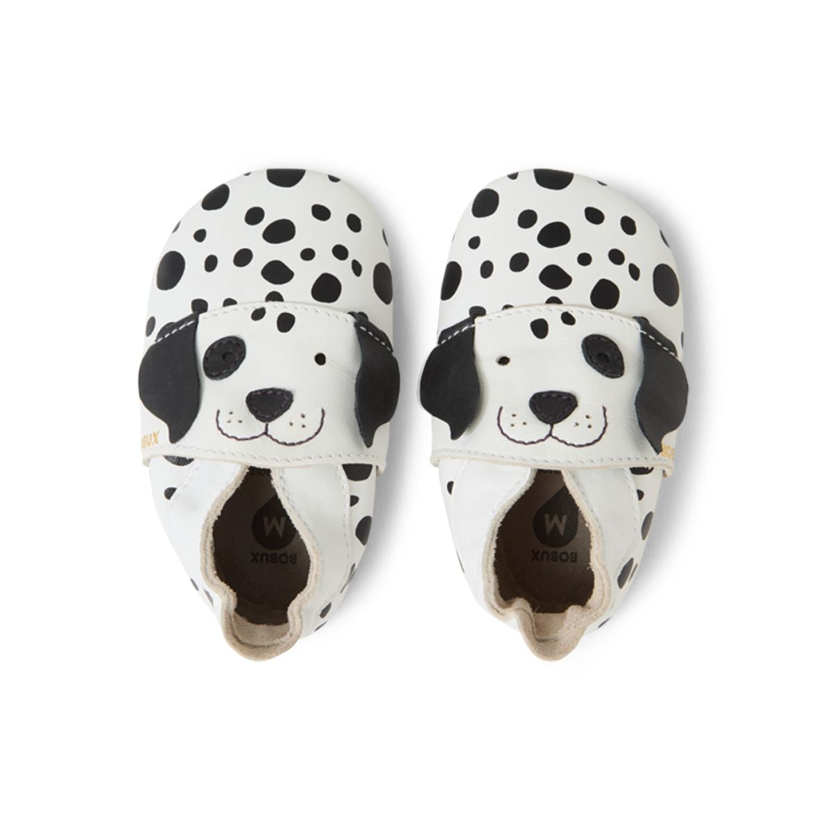 Bobux Soft Sole Dottie White scarpine in pelle bianca