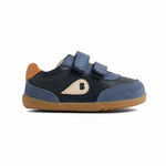 Bobux Step Up Champ Navy Vintage Indigo scarpe primi passi bambino blu navy