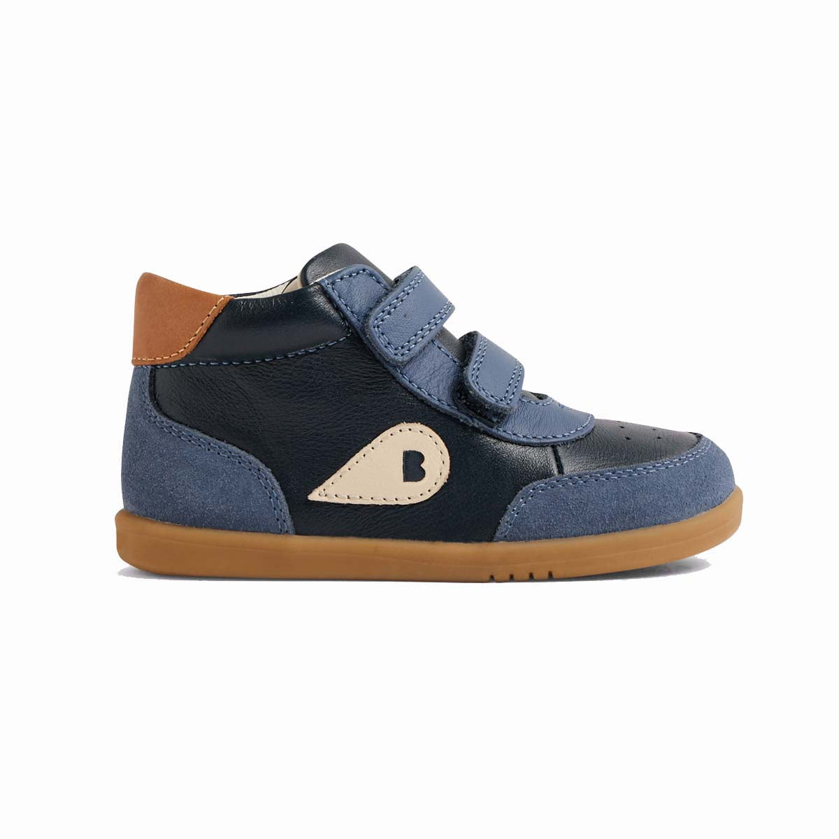 Bobux Kid Plus Champ High II Navy Vintage Indigo scarpe bambino collo alto blu