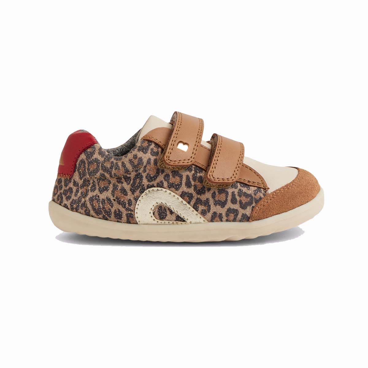 Bobux Step Up Blaze Leopard Shimmer scarpe primi passi bambina animalier