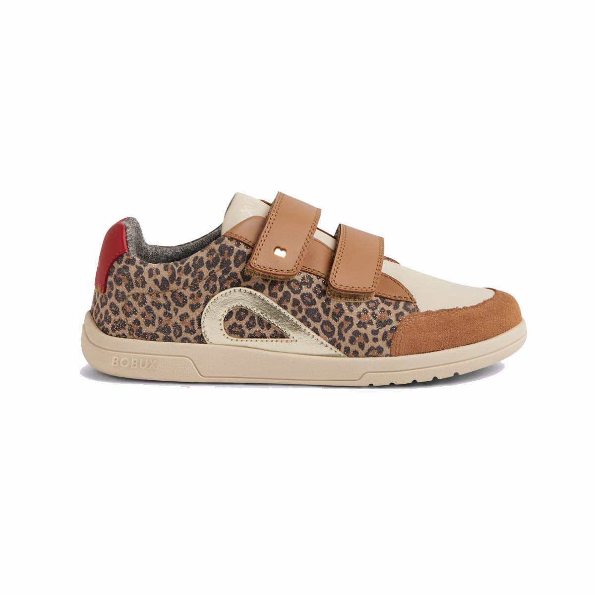Bobux Kid+ Blaze Leopard Shimmer - scarpe bambina animalier leopardato