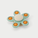 Spinner a fiore con ventosa SiliSoft tickit, gioco sensoriale in silicone dalla nascita