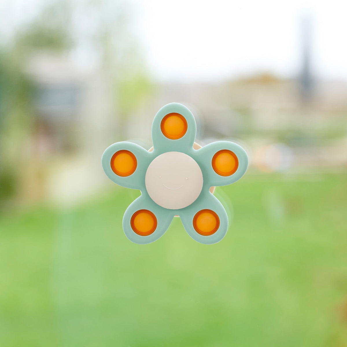 Gioco con ventosa tickit SiliSoft a fiore in silicone alimentare per neonati