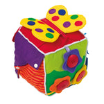 Dado da gioco bebè Small Foot, cubo delle allacciature 16 cm dalla nascita